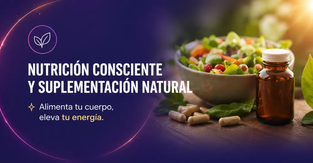 NUTRICIÓN CONSCIENTE Y SUPLEMENTACIÓN